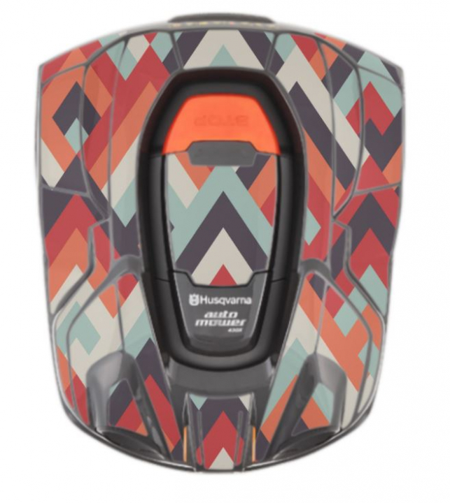 Dekalset Automower 330X/430X Waves i gruppen Tillbehör Robotgräsklippare / Kaross / Styling hos GPLSHOP (AM430-133299521)