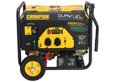 CHAMPION 2800W DUAL FUEL ELVERK MED EL-START i gruppen  hos GPLSHOP (CPG3500E2-DF-EU)