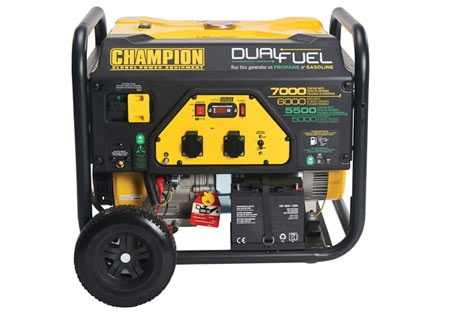 CHAMPION 7000W DUAL FUEL ELVERK MED ELEKTRISK START i gruppen  hos GPLSHOP (CPG7500E2-DF-EU)