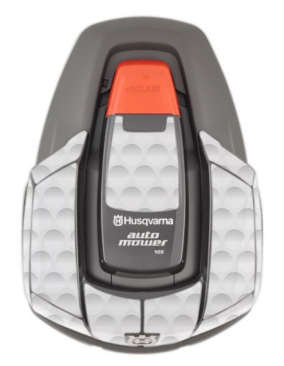 Dekalset Automower 105/305/308 Golfbollen i gruppen Tillbehör Robotgräsklippare / Kaross / Styling hos GPLSHOP (am105-184951913)