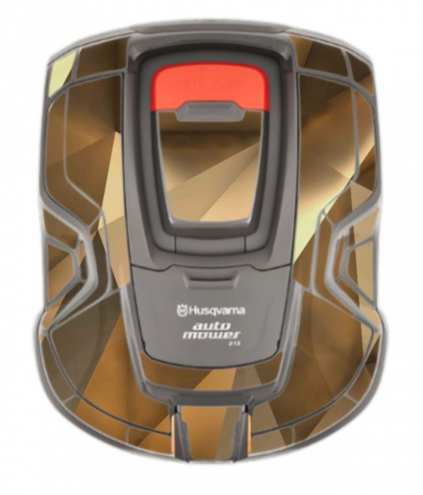 Dekalset Automower 310/315 Gold i gruppen Tillbehör Robotgräsklippare / Kaross / Styling hos GPLSHOP (am310-385234810)