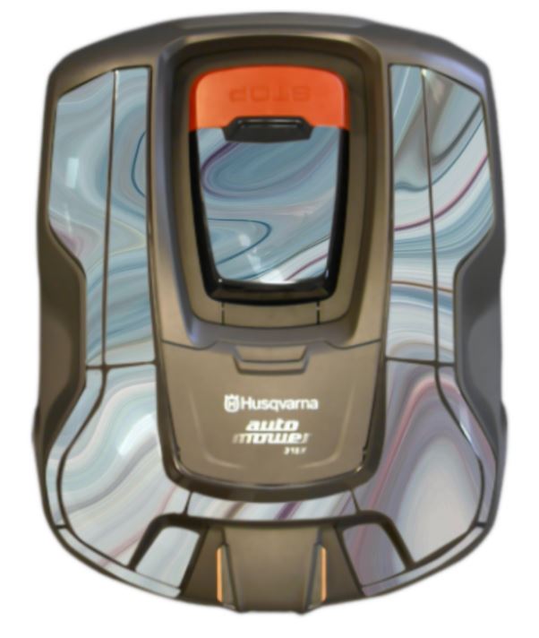 Dekalset Automower 315X Ocean i gruppen Tillbehör robotgräsklippare / Kaross / Styling hos GPLSHOP (am315x-393990385)