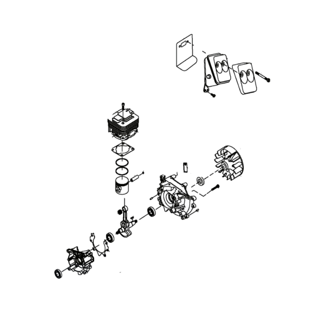 Service Kit Engine Short Block