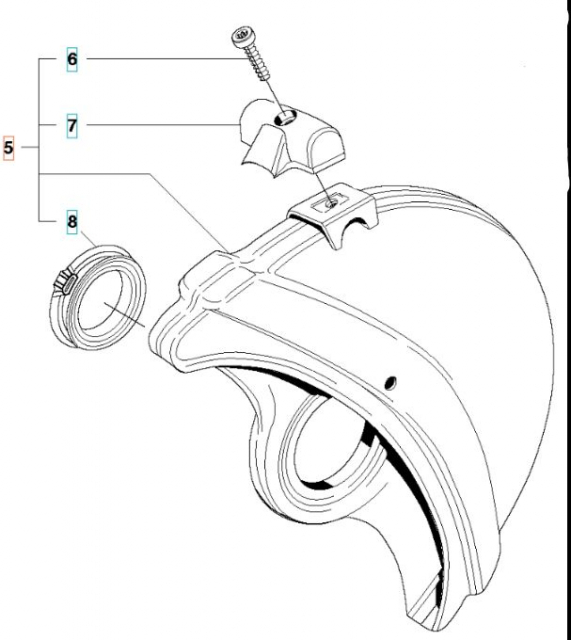 Sprängskydd Kpl Chrome 12
