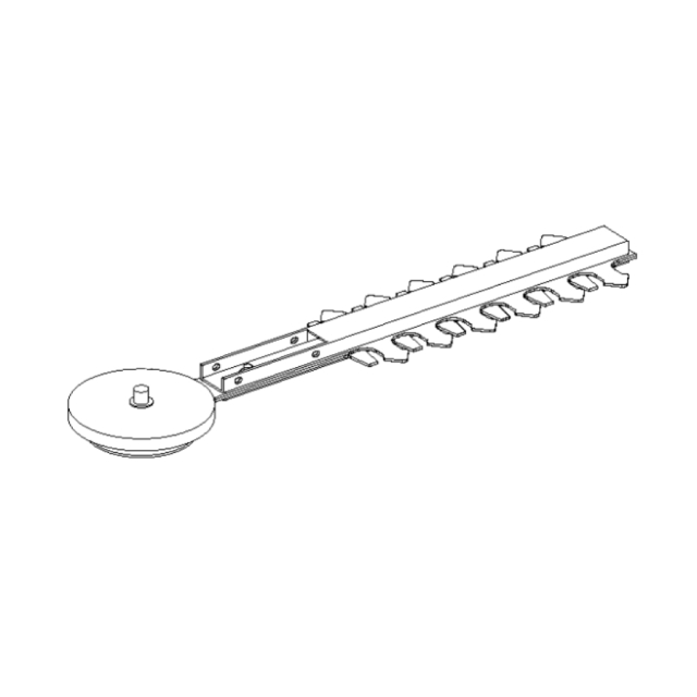 Blade & Gear Assembly Ec600Xt