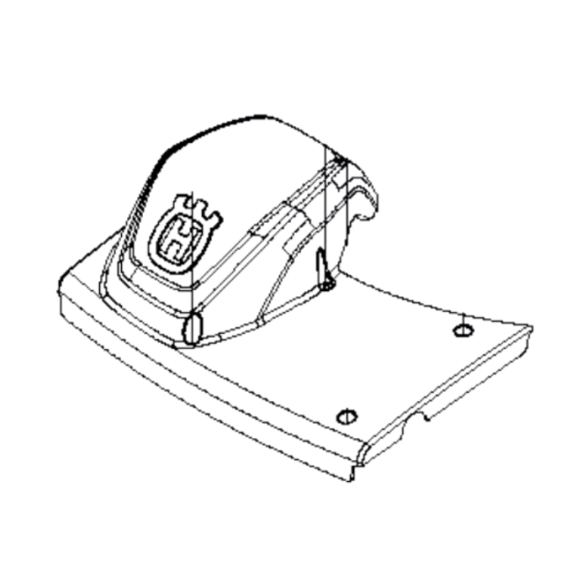 COVER FRONT HUSQVARNA ELECTRIC