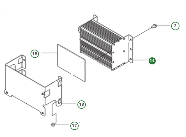 CONTROL UNIT MCU 48V- DRIVE MO