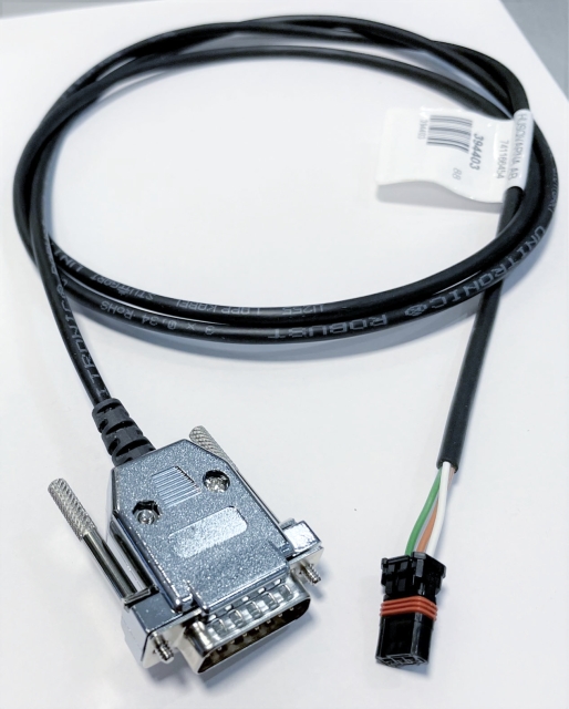 Cable assy dsub to MX80 hsh