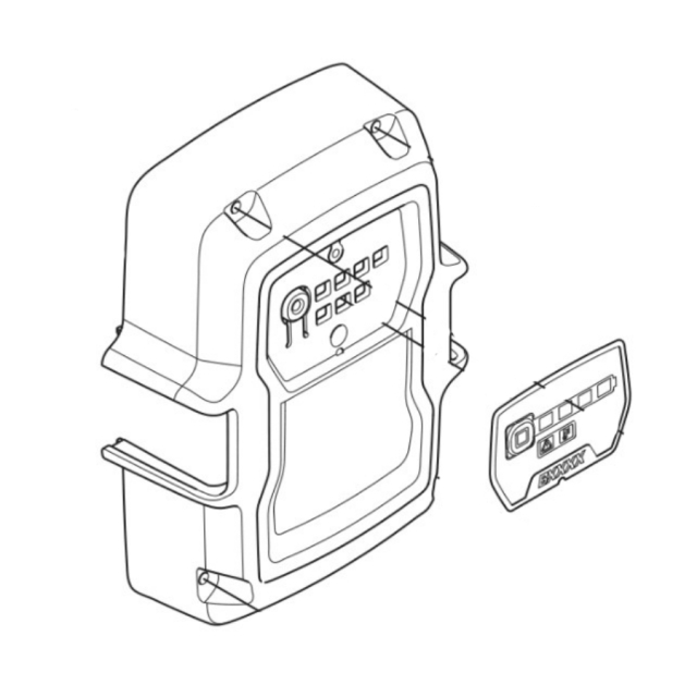 COVER ASSY SPARE PART BLI MKII