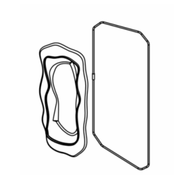 Spare parts kit retaining bar