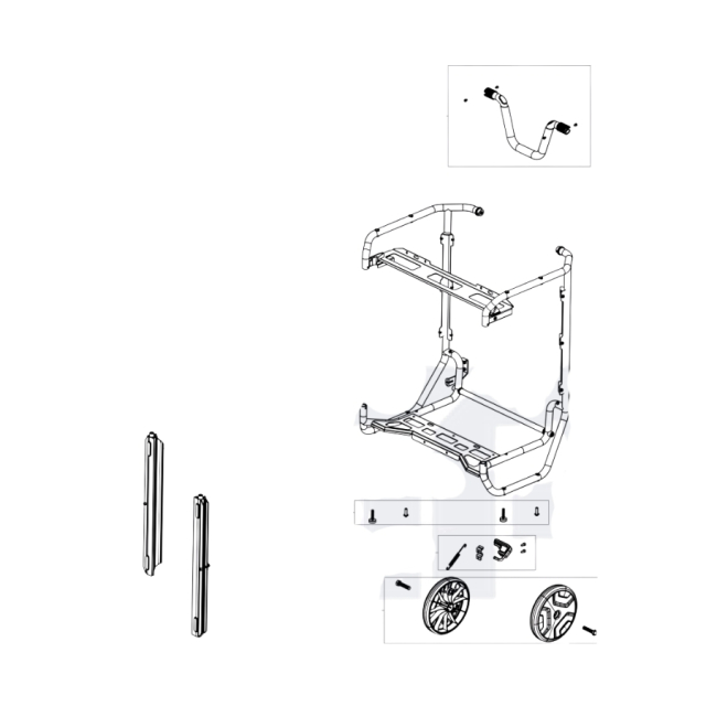 Frame assy a 100