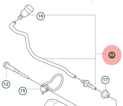 Breather Hose Assy T540Xp Mark