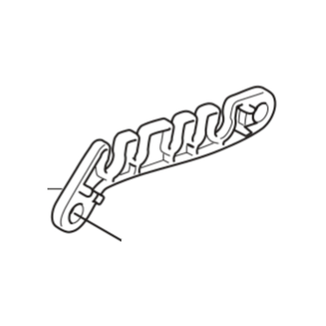Cord bracket battery connector