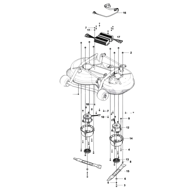 Cutting Deck System Complete