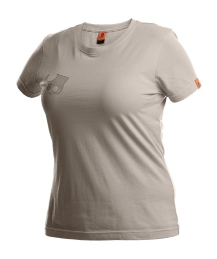 XPLORER T-shirt Kortärmad Beige Dam