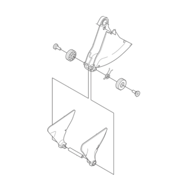 Klingskydd assy spare part