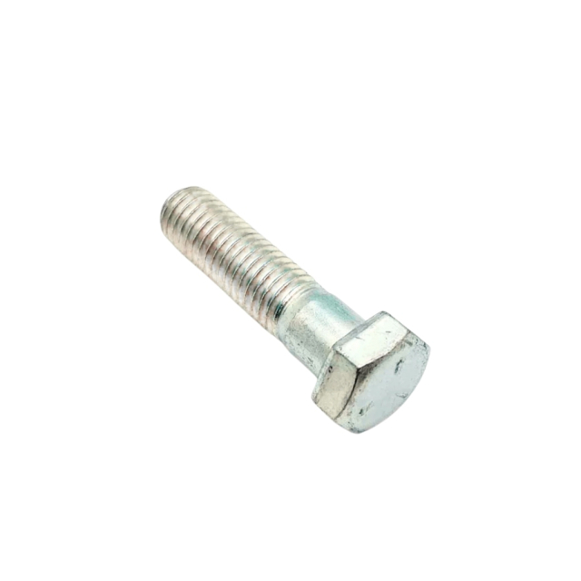 Screw hhfs 1/2-13, 2 in clear zinc