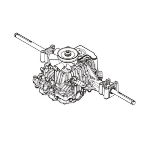 Transmission hydrogear t2 hydrostatic t2-bcbe-3x3c-1ux1