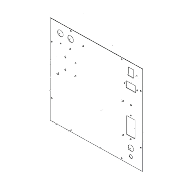 Plate backside plate A600 us h