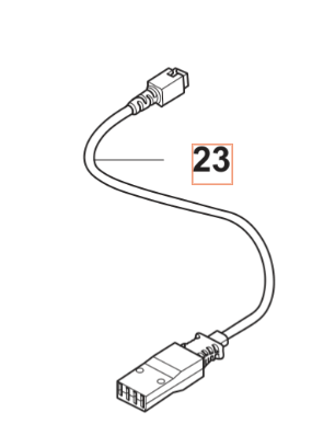 Kablage batteritest