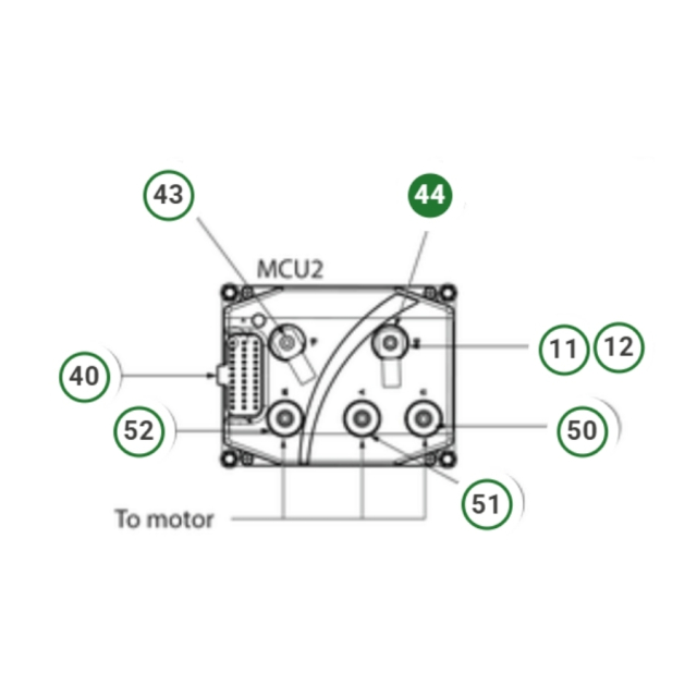 Wiring assy phase cables w204 - u