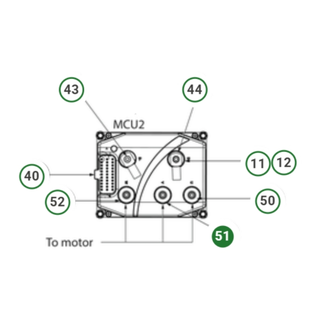 Wiring assy phase cables w204 - v