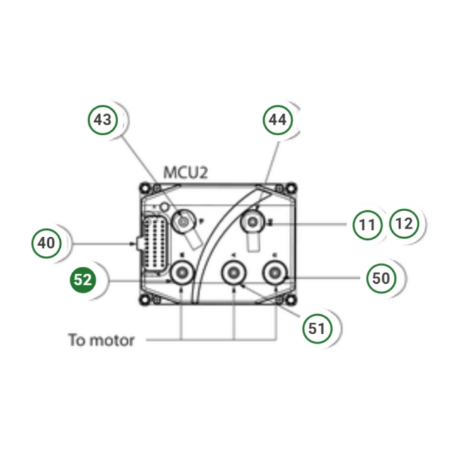 Wiring assy phase cables w204 - w