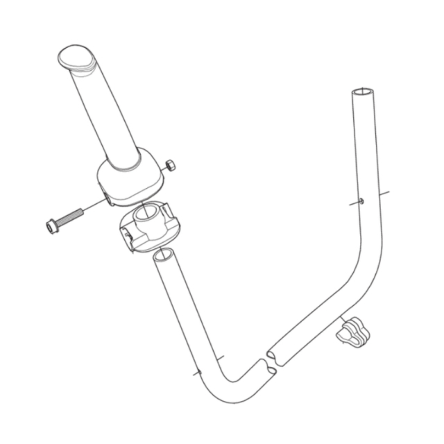 Handlebar comp 525rxt mark ii