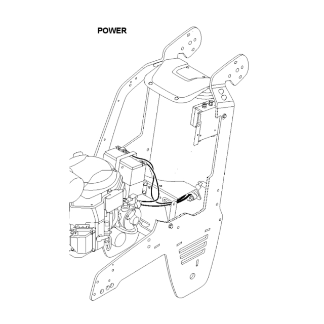 Kabel harness battery pg propane