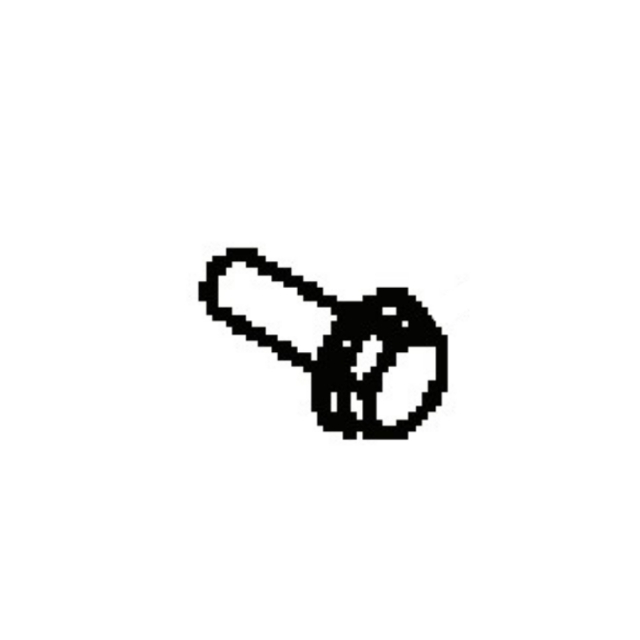 Screw H M8X25 Z Notched Should