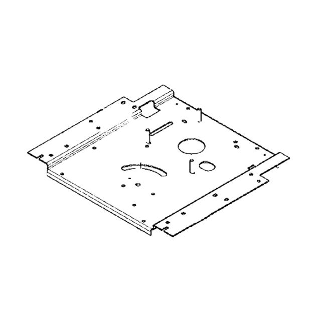Plate engine.23 in.rz black x431