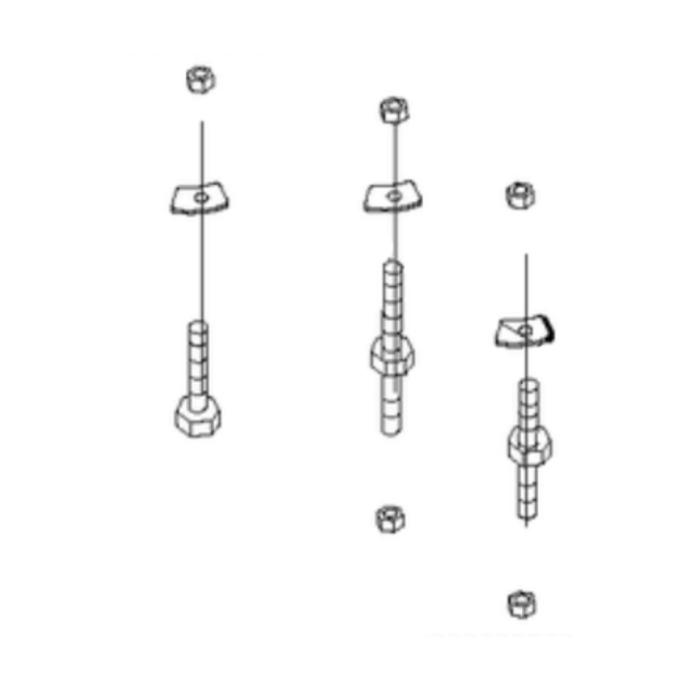 Installation Kit Bolts And Nut