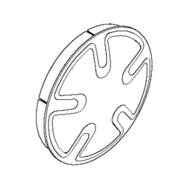 Hub cap flymo
