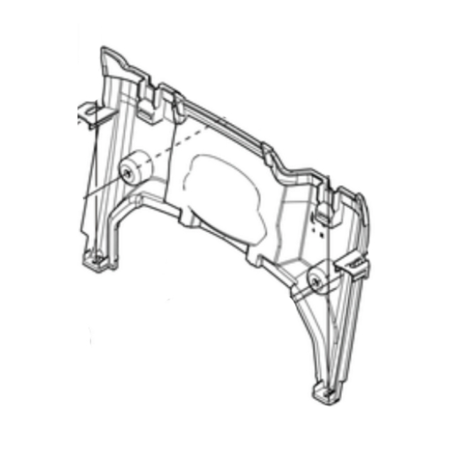 Cover front chassis rear