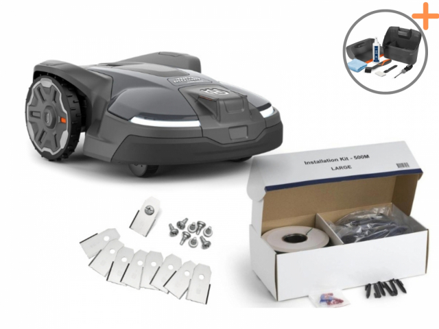 Husqvarna Automower® 430X Nera Startpaket | Underhållskit på köpet!