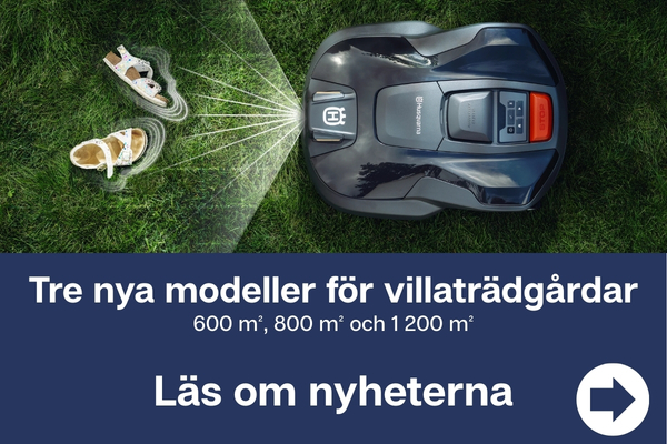 Gå vidare till nästa inlägg om tre nya Automower modeller