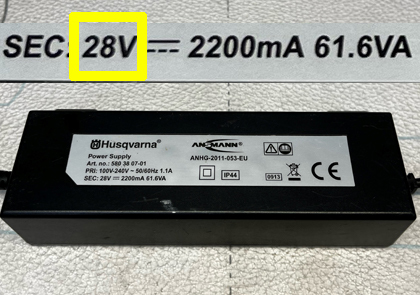 Felsöka Automower transformator 1