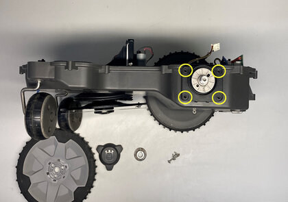 Byta drivmotor Automower 420 430X 440 450X