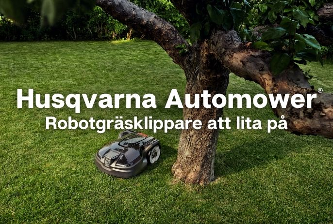 Robotgräsklippare att lita på - Husqvarna Automower