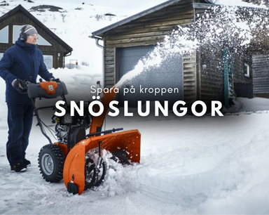 Snöslungor från Husqvarna
