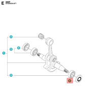 Tätningsring 5052757-19 Tätningsring 5052757-19