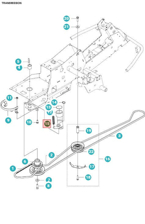 Fjäder Remspännare