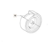 Fälg främre R115B, R115C, R213C, R214, R214TC, R216, R316, R318, R320 Fälg främre R115B, R115C, R213C, R214, R214TC, R216, R316, R318, R320