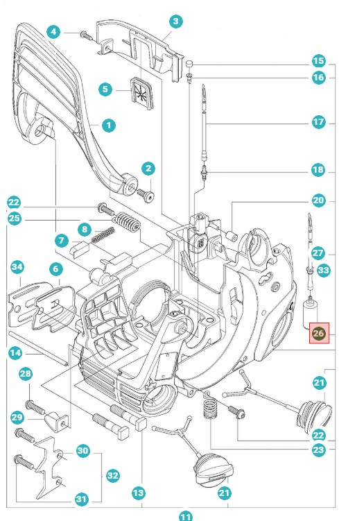 Bränslefilter 5300956-46