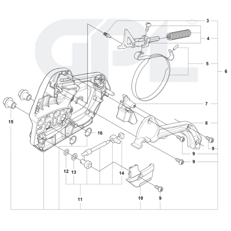 Kopplingskåpa 564XPG