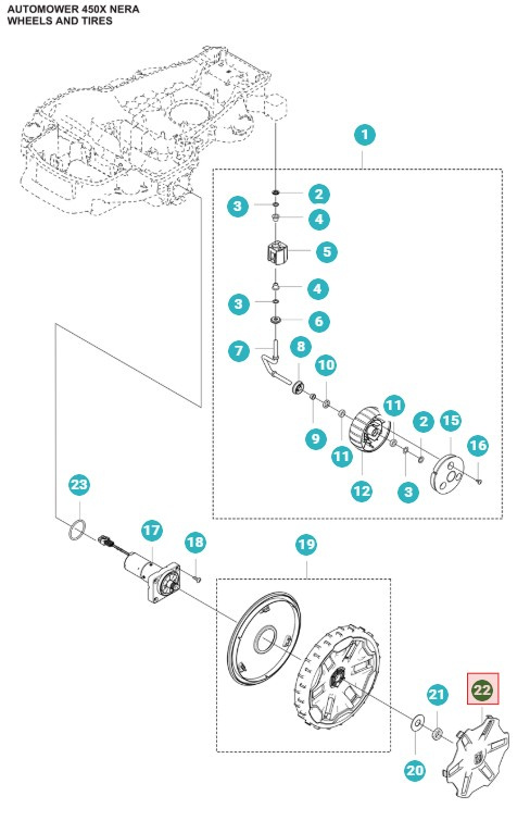 Navkapsel 405XE Nera, 410XE Nera, 430X Nera, 450X Nera
