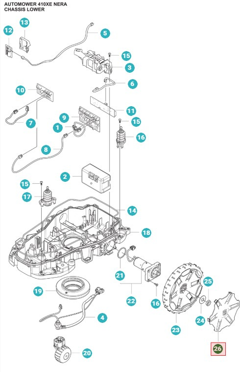 Navkapsel 405XE Nera, 410XE Nera, 430X Nera, 450X Nera