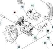 Förgasare 345FR, 545FR, 545FX, 545RX Förgasare 345FR, 545FR, 545FX, 545RX
