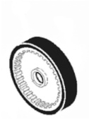 Framhjul Husqvarna R53, R53SV, R53SVL, J55S Framhjul Husqvarna R53, R53SV, R53SVL, J55S