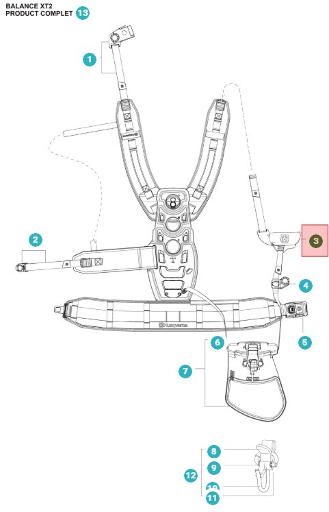 BUCKLE FRONT PIECE RIGHT ASSY